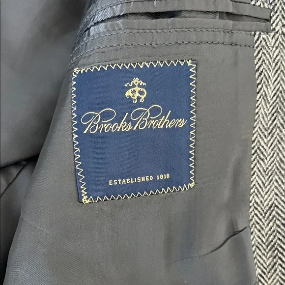 Brooks Brothers Charcoal Blazer